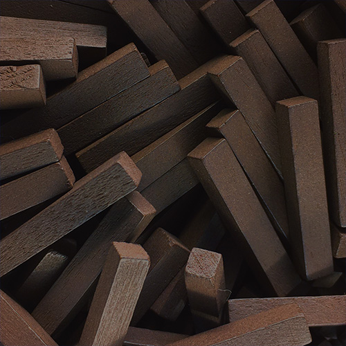 MeepleSource.com | Brown Wooden Sticks (4x4x25mm)