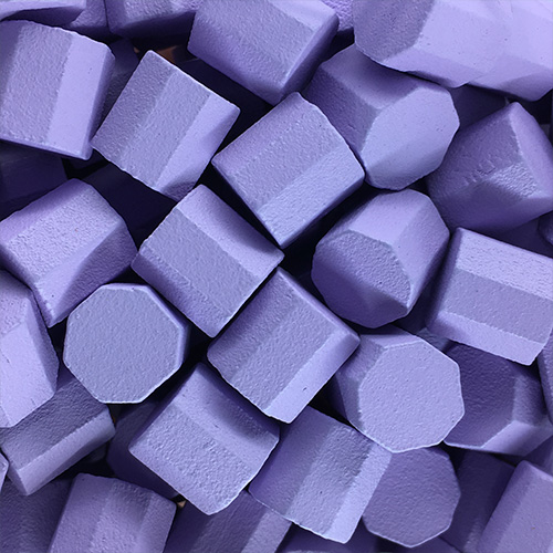 Lavender Wooden Octagons (10x10x10mm)