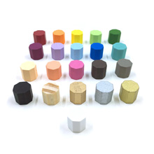 Set of all 21 Octagons (10mm, 1 of each color)