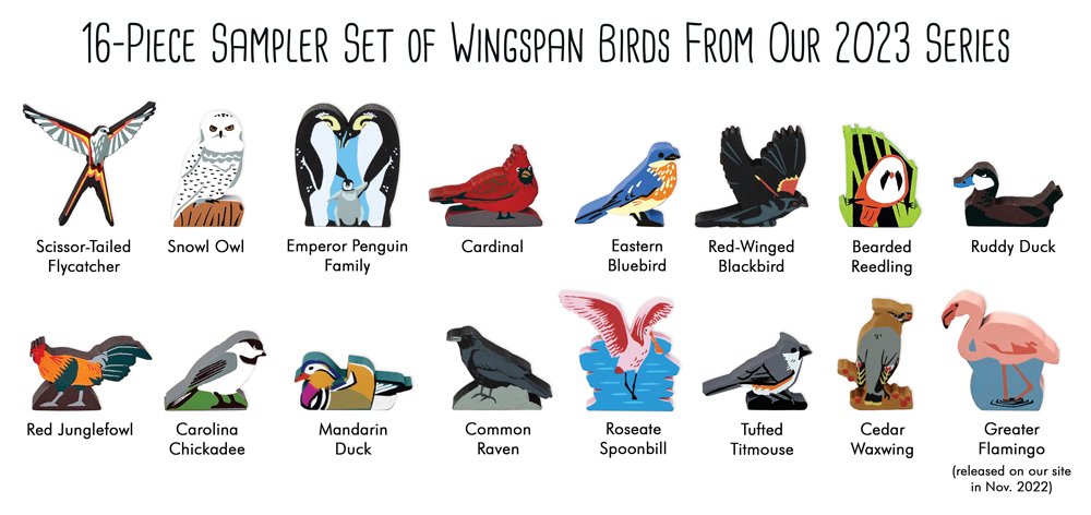 Wingspan Bird Meeples - 2023 Series