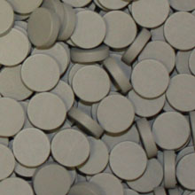 Grey Wooden Discs (15mm x 4mm)