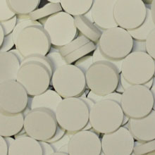 White Wooden Discs (15mm x 4mm)