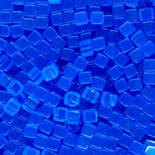 Blue (Translucent) Acrylic Cubes (8mm)
