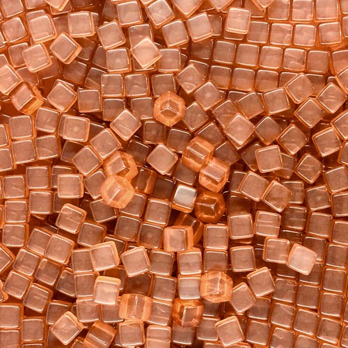 Brown (Translucent) Acrylic Cubes (8mm)
