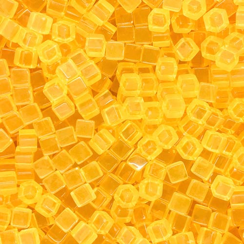Yellow (Translucent) Acrylic Cubes (8mm)