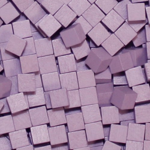 Lavender Wooden Cubes