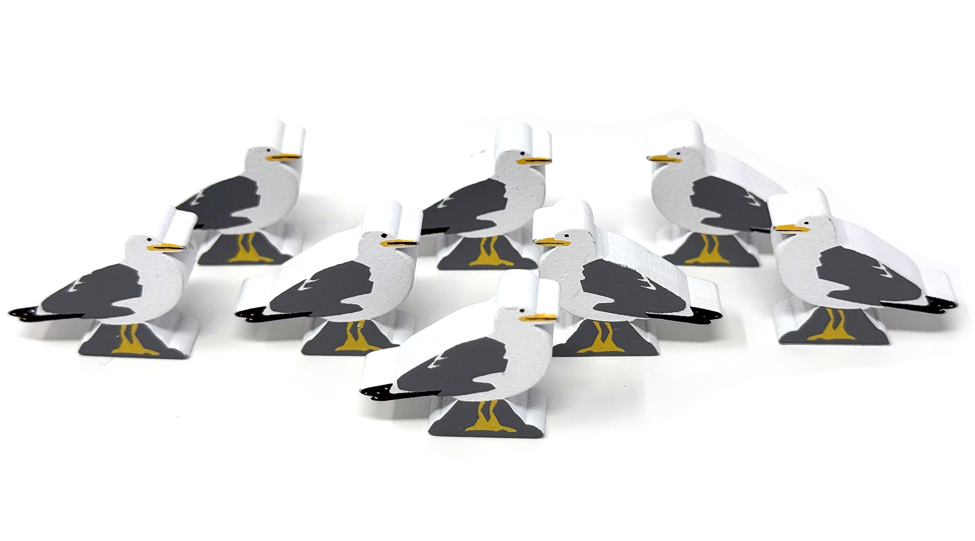 California Gull Meeples (8-pc set)