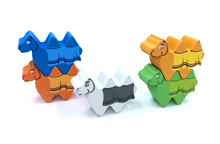 5-Piece Set of Character Camels (Compatible with Camel Up - Original Game)