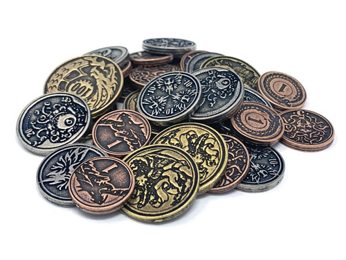 Fantasy Metal Coins (30 pcs)