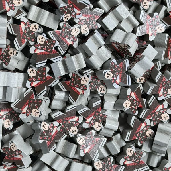 Silk (Colt Express) - Individual Character Meeple