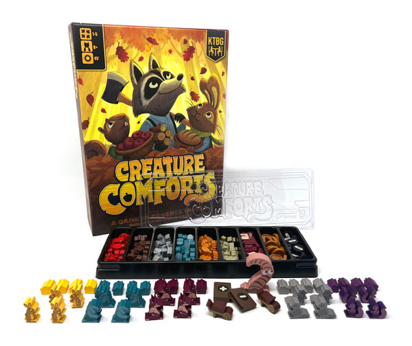 Creature Comforts (Kickstarter Edition) - includes all Kickstarter bonus content - In Stock and Shipping Now!