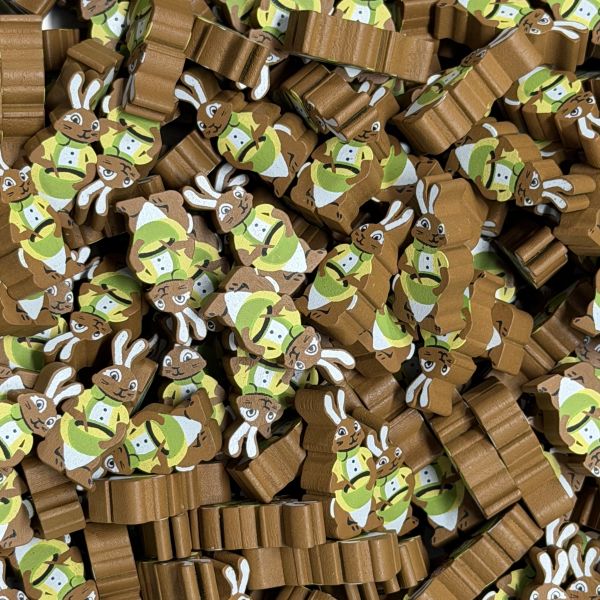 Rabbit (Creature Comforts) - Individual Character Meeple