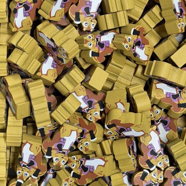 Squirrel (Creature Comforts) - Individual Character Meeple