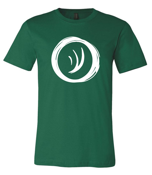 Charterstone: Green Charter (Green T-Shirt with White Logo)