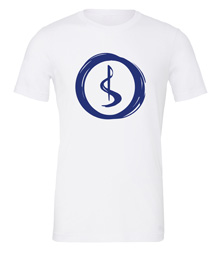 Charterstone: Blue Charter (White T-Shirt with Blue Logo)