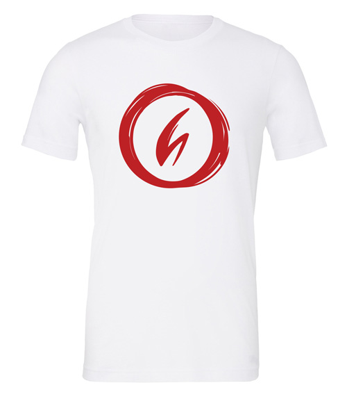 Charterstone: Red Charter (White T-Shirt with Red Logo)