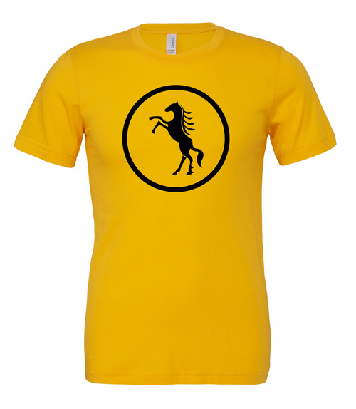 Scythe: Crimean Khanate (Yellow T-Shirt with Black Logo)