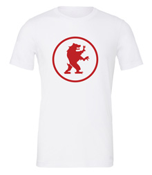 Scythe: Republic of Polania (White T-Shirt with Red Logo)