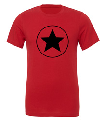Scythe: Rusviet Union (Red T-Shirt with Black Logo)