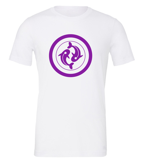 Scythe: Togawa Shogunate (White T-Shirt with Purple Logo)