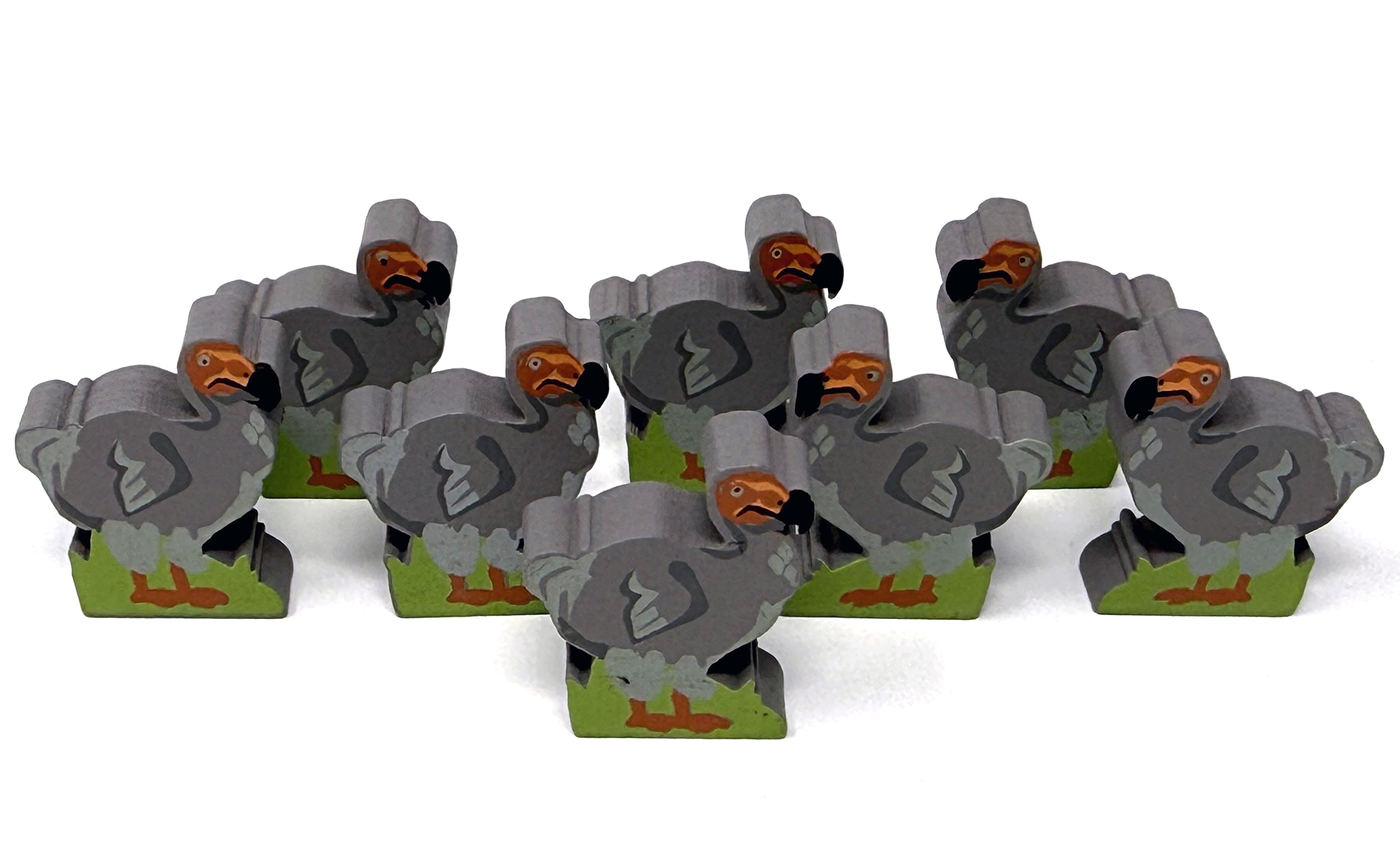 Dodo Meeples (8-pc set)
