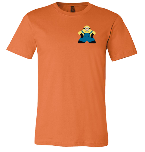 Full-Color Meeple T-Shirt (Heroes & Villains Series) - Carl