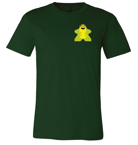 Full-Color Meeple T-Shirt (Animal Series) - Frog