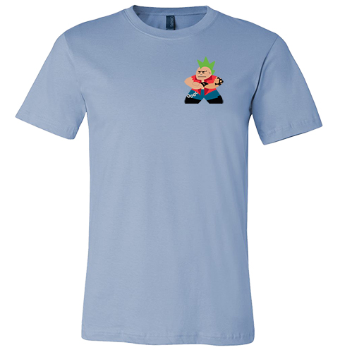 Full-Color Meeple T-Shirt (Character Series) â€“ Punk Rocker