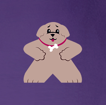 Full-Color Meeple Hoodie (Animal Series) - Puppy