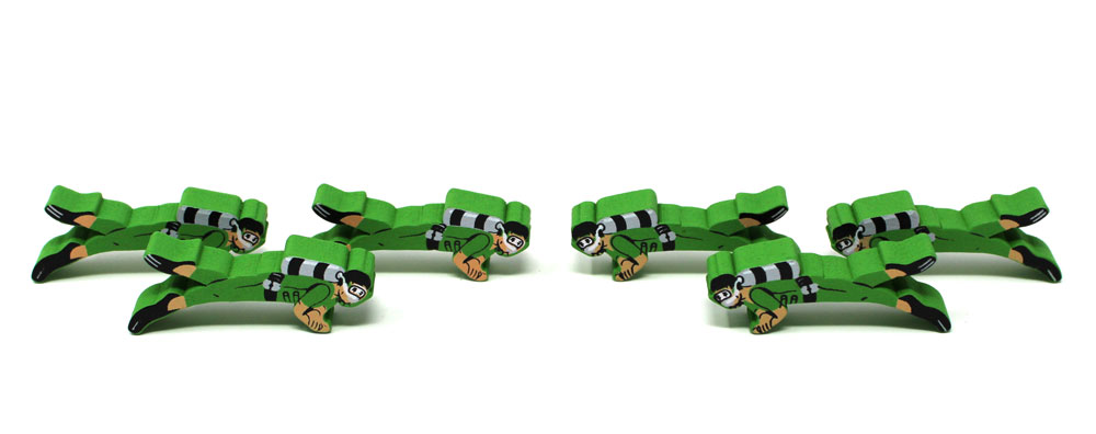 Finspan Green Diver Pack (6 pcs)