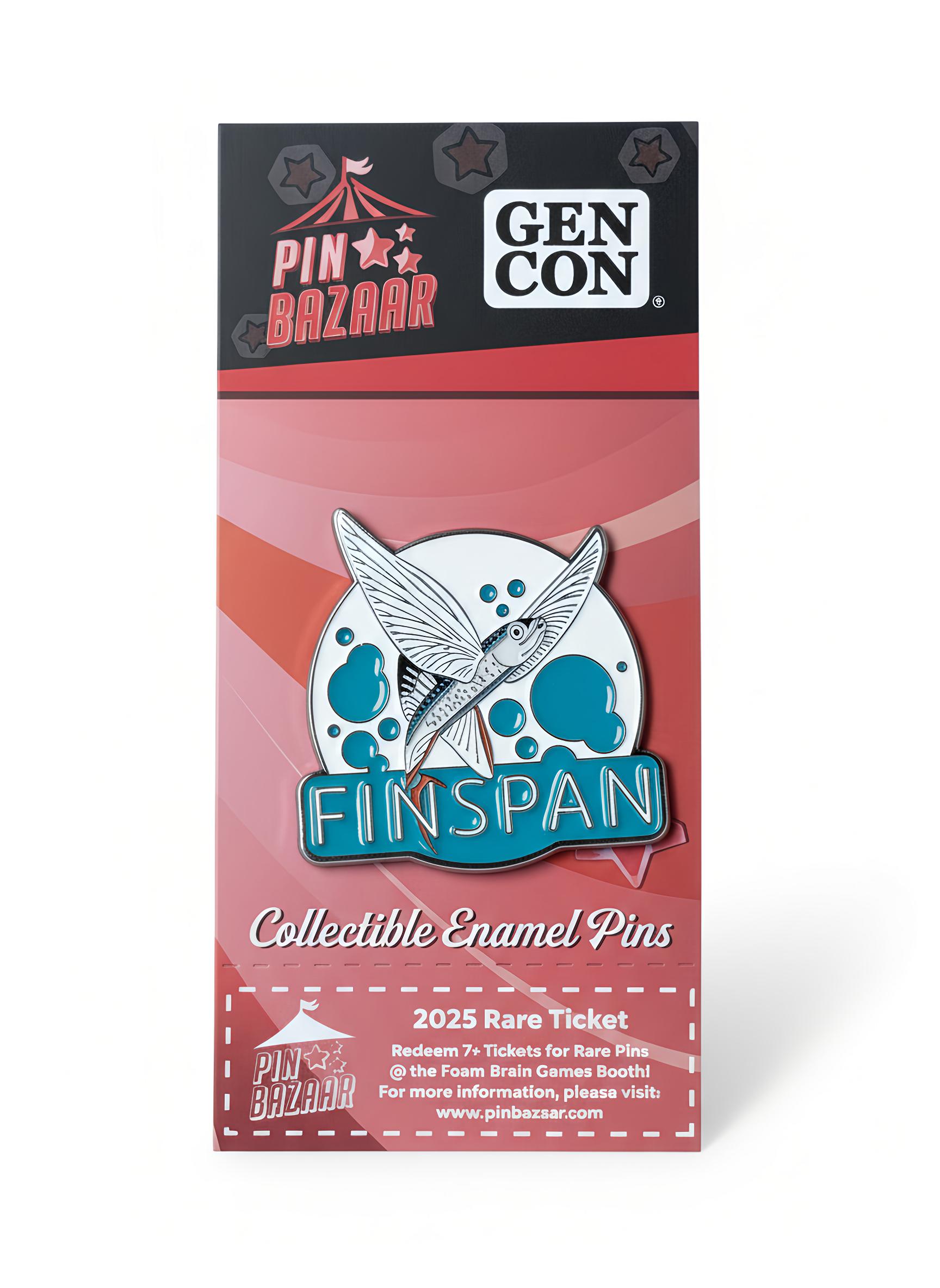 Finspan Lapel Pin (Gen Con Pin Bazaar 2025 Collectible Pin)