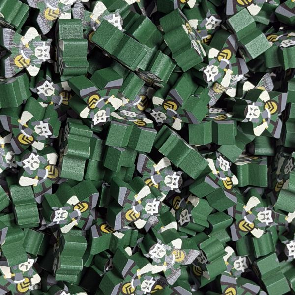 Green Male Viking (Champions of Midgard) - Individual Character Meeple