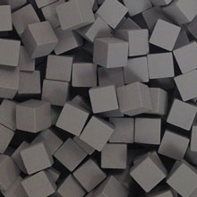 Grey Wooden Cubes