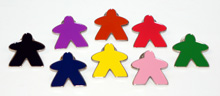 Meeple Lapel Pins (Choose your color!)