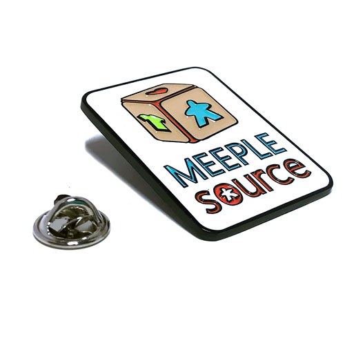 Large Lapel Pin (Meeple Source Logo)