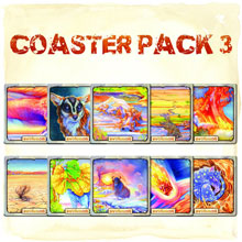 Evolution Coaster Pack #3 - 10 coasters (North Star Games)