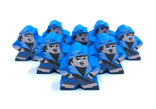 Character Meeples for Tiny Epic Defenders by Meeple Source