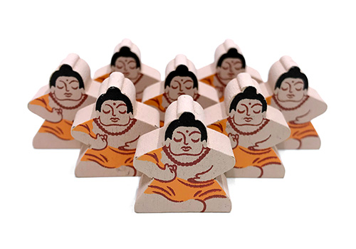 Buddha - Individual Character Meeple