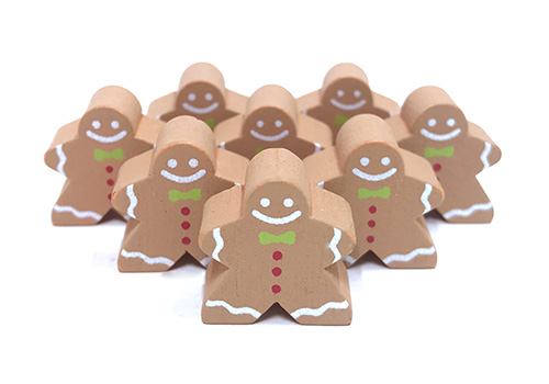 Gingerbread Man - Character Meeple