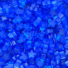 "Blue" (Translucent) Acrylic Mini Meeple (12mm)