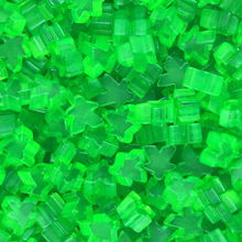 "Green" (Translucent) Acrylic Mini Meeple (12mm)