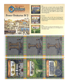 Orleans Promo Ortskarten #2: Opera, Cathedral, Statue (Tasty Minstrel Games)