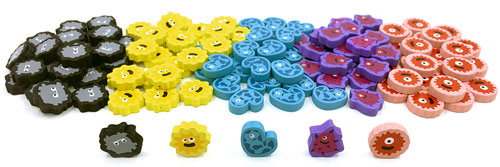 120-Piece Character Germ Set (Compatible with Pandemic and expansions)