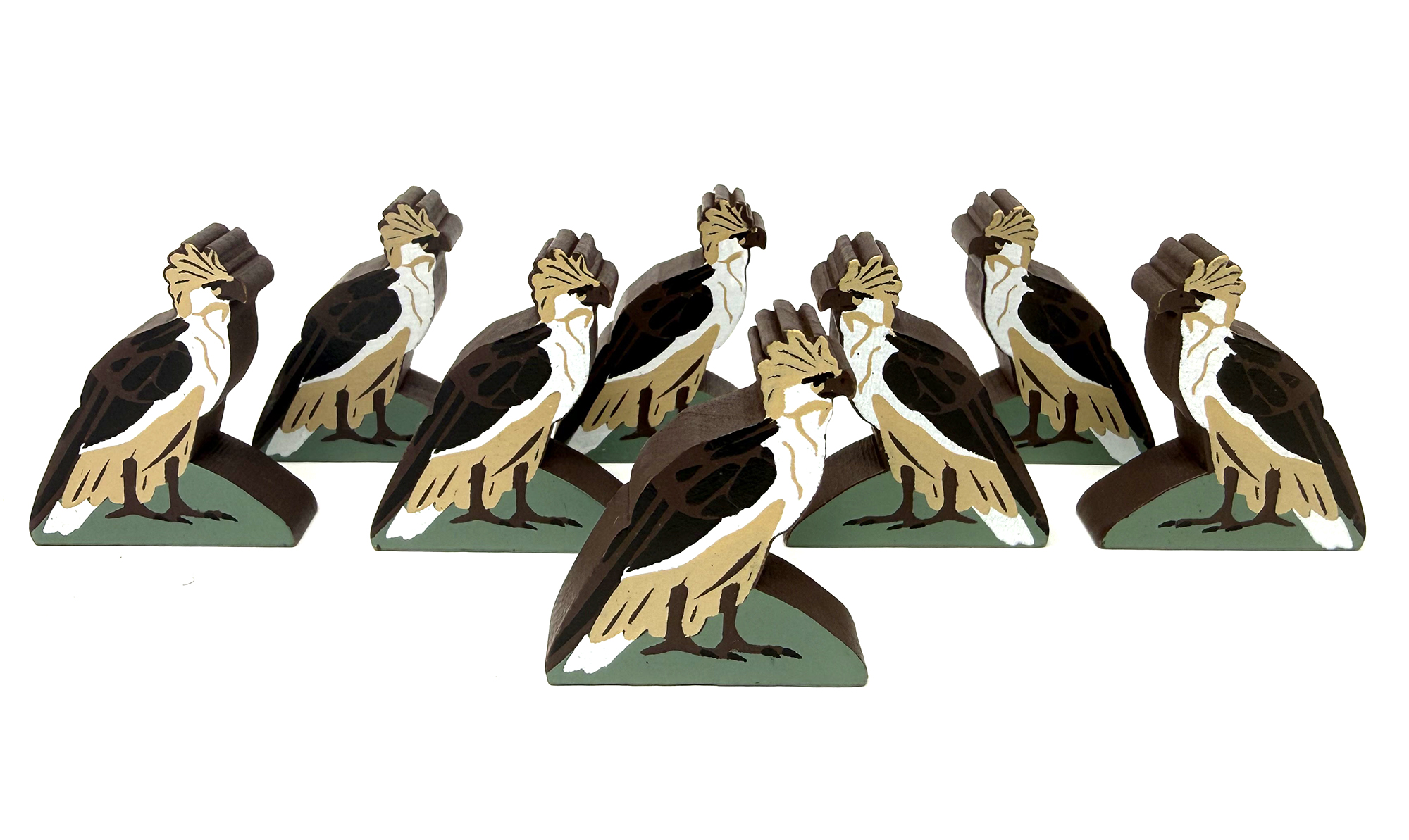 Philippine Eagle Meeples (8-pc set)