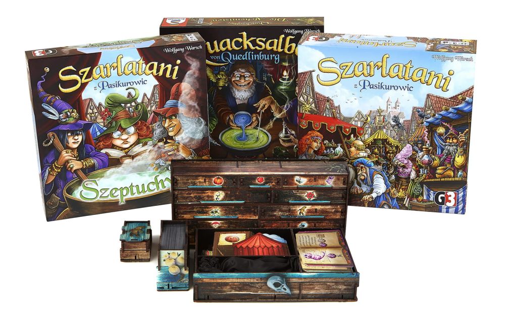 UV Printed Insert - Quacks of Quedlinburg and expansions (LAST ONE!)