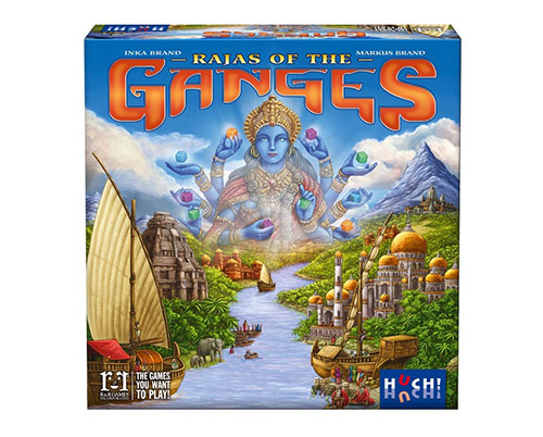 Rajas of the Ganges (R and R Games) - minor box ding