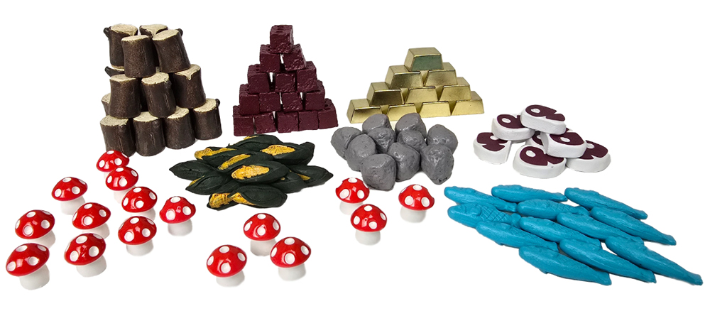 Realistic Resource Upgrade for Stone Age (109 pcs)