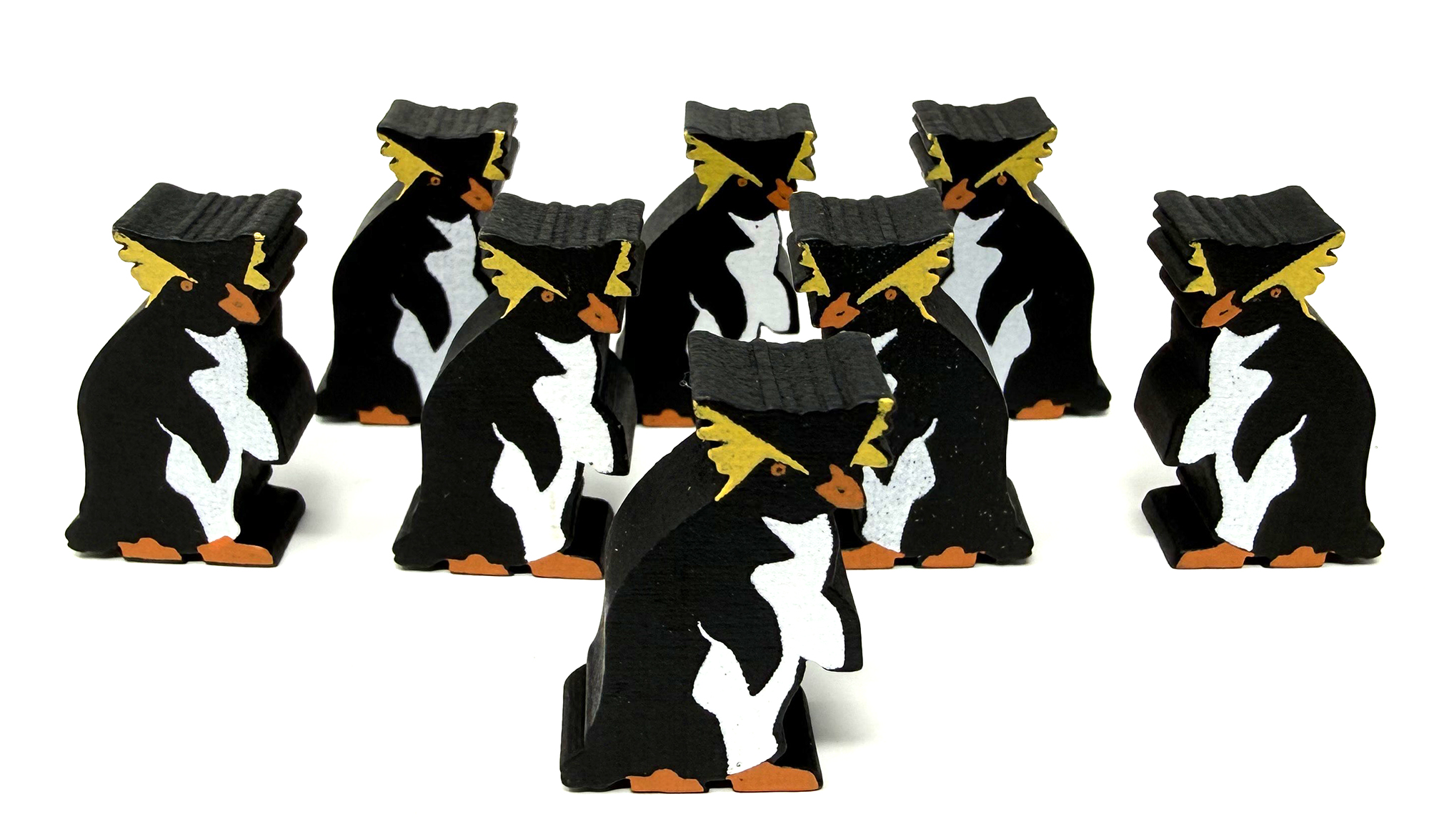 Rockhopper Penguin Meeples (8-pc set)