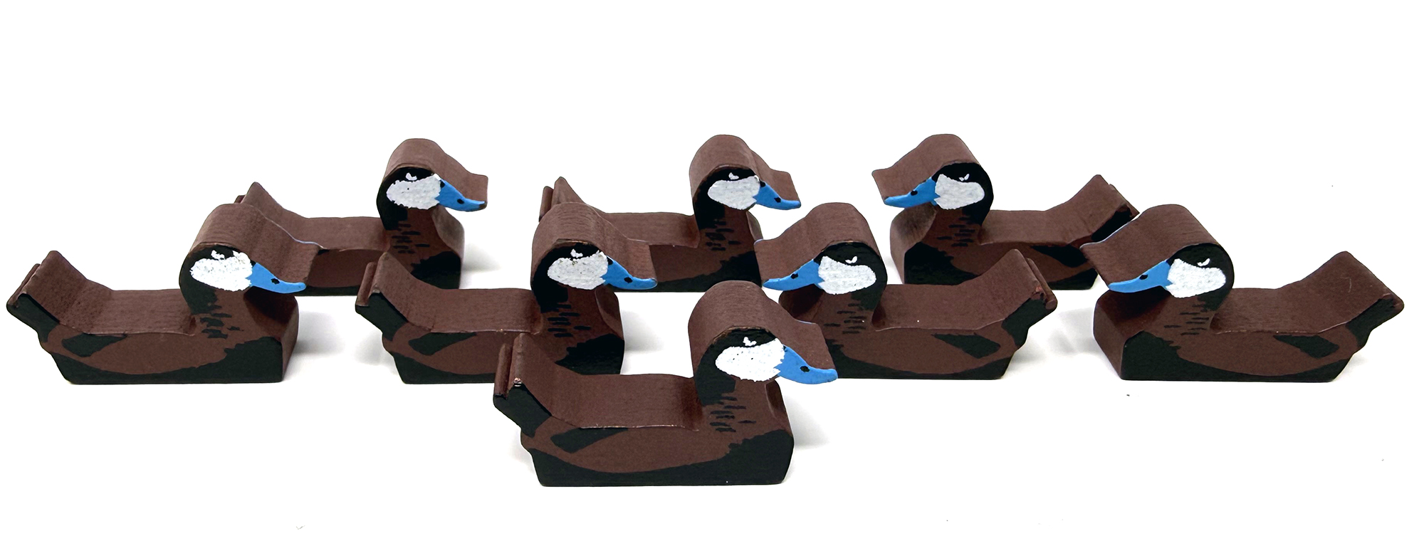 Ruddy Duck Meeples (8-pc set)