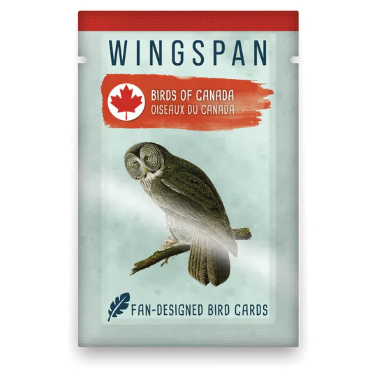 Wingspan Fan-Designed Bird Promo Pack: Birds of Canada (Stonemaier Games) - 25 New Bird Cards!